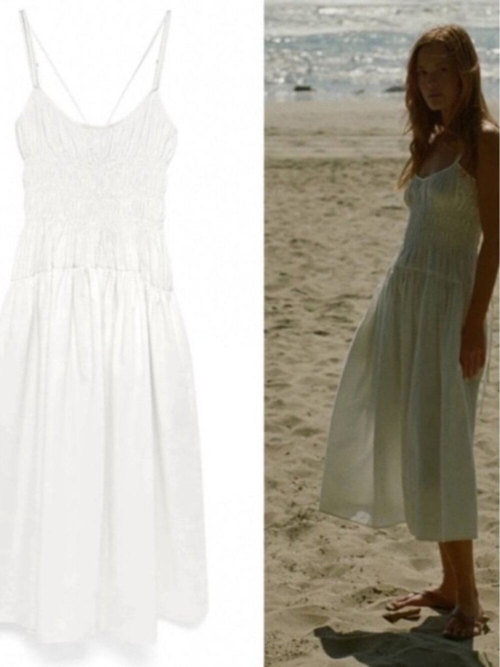 Ciao Lucia Volta Dress in White Size Medium. - Picture 2 of 11